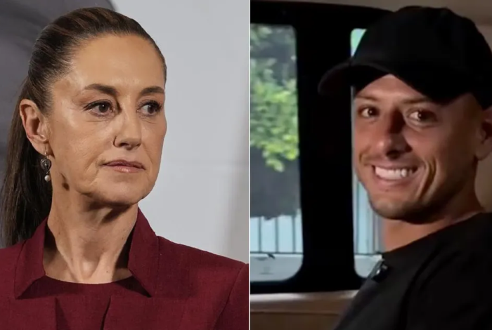 Claudia Sheinbaum responde a Chicharito y a sus comentarios machistas