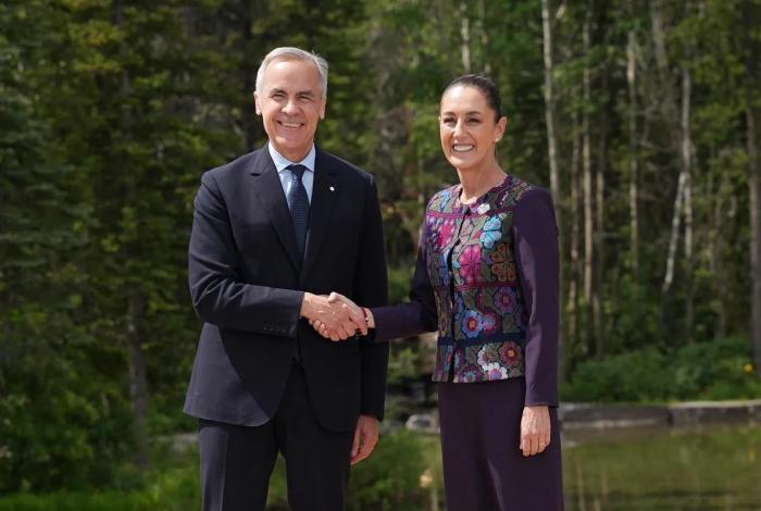Claudia Sheinbaum y Mark Carney refuerzan los lazos económicos entre México y Canadá