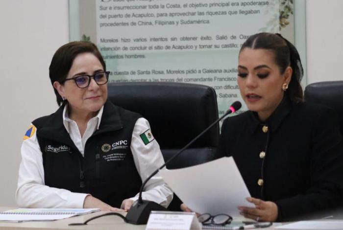 CNPC entrega estudios técnicos para fortalecer la prevención de riesgos en Chilpancingo y Acapulco, Guerrero.