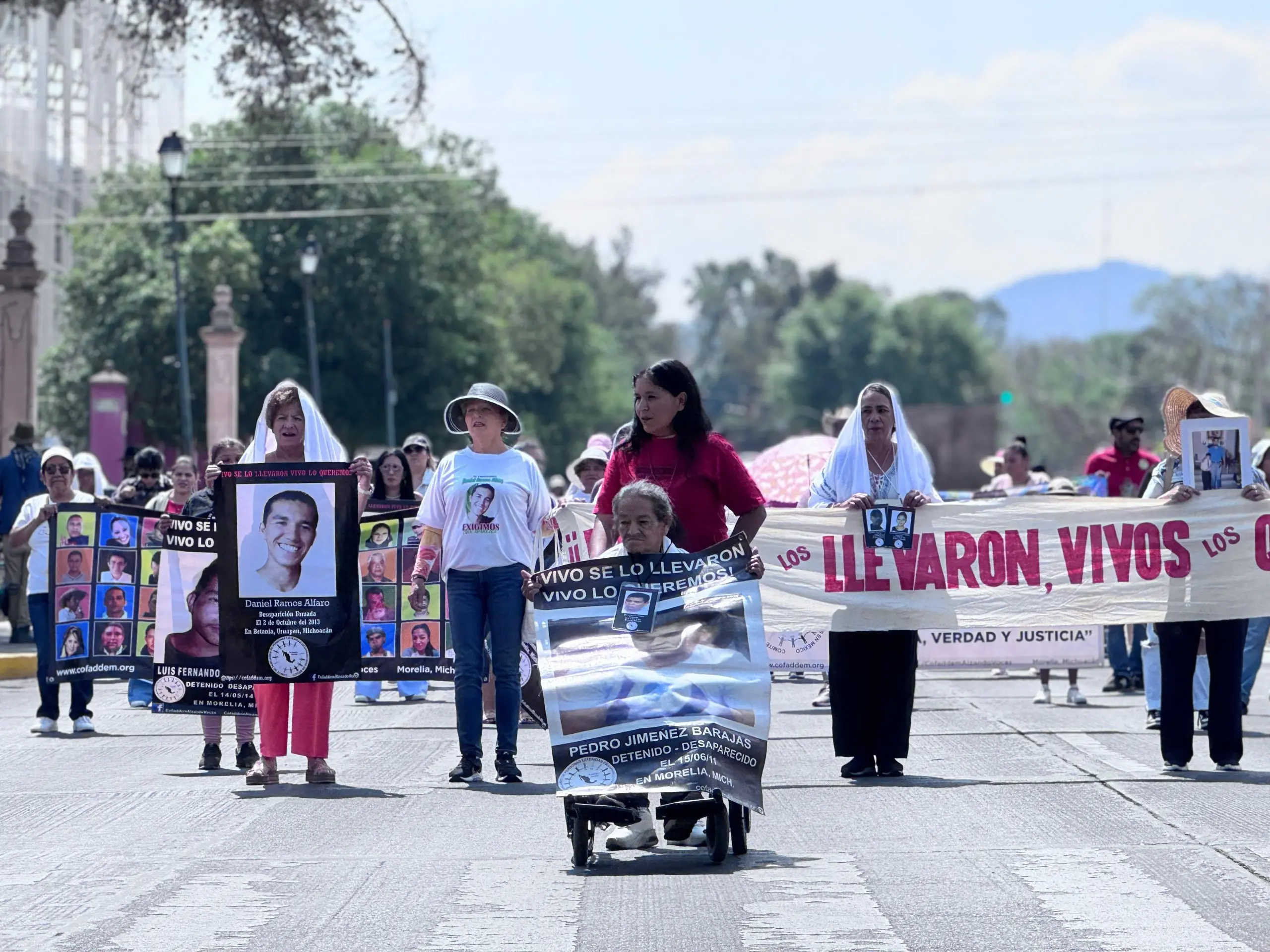 Colectivos de madres buscadoras anuncian marcha en Morelia el 10 de Mayo.