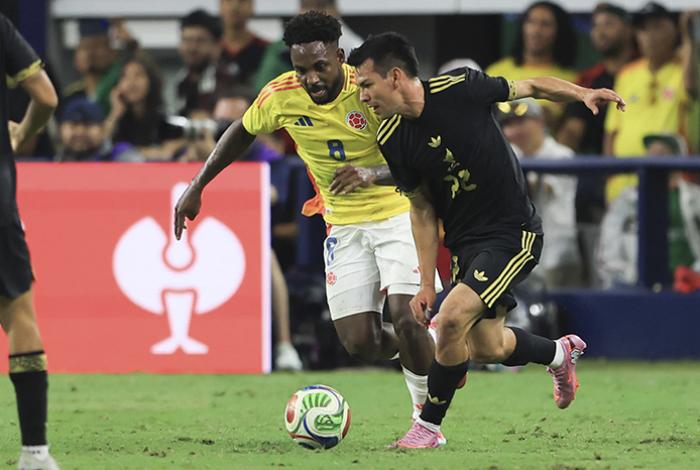 Colombia golea a México, que jugó con muchas carencias a 8 meses del Mundial