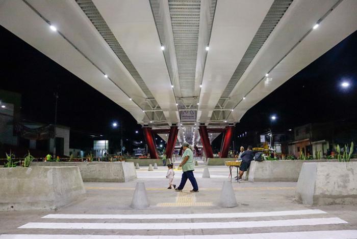 Con 154 luminarias en Paso Catrinas, se busca prevenir accidentes y mejorar seguridad