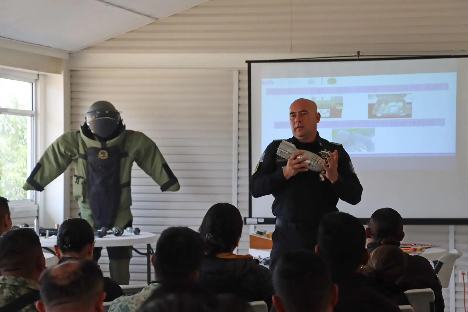 Con 23 áreas de formación técnica, SSP fortalece la preparación de sus cuerpos policiales