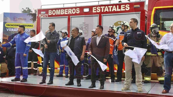 Con 700 elementos de seguridad y protección civil, arranca Operativo de Vacaciones Seguras