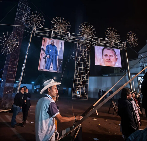 Con banda y cohetones, arman fiesta en honor al “El Mencho en Tanhuato, Michoacán