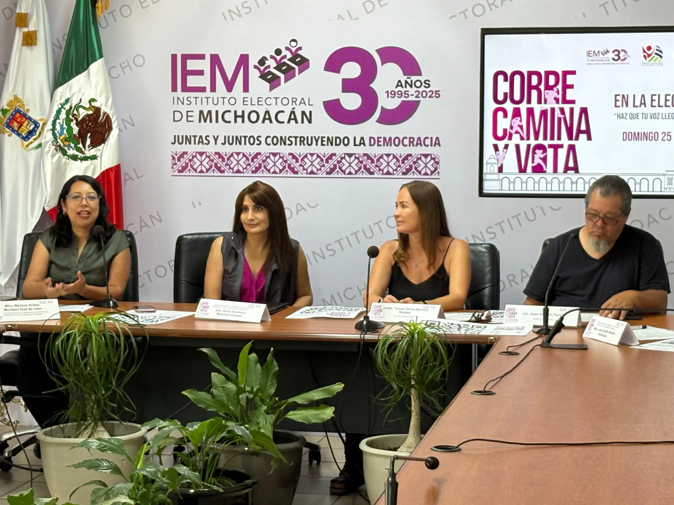 Con carrera atlética IEM Michoacán promoverá el voto para elección judicial
