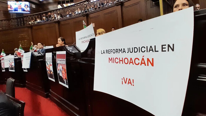 Con dictamen irregular, aprueba LXXVI Legislatura local reforma federal al Poder Judicial