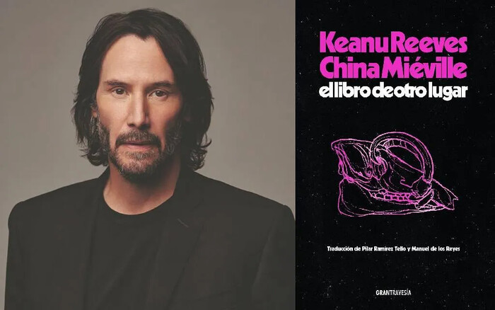 Con “El libro de otro lugar”, Keanu Reeves debuta como novelista