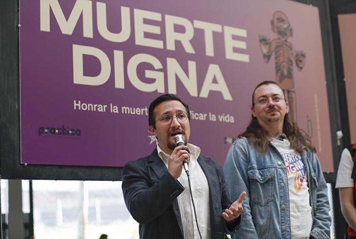 Con exposición, visibilizan en Ciudad de México la lucha por la eutanasia