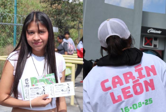 Con filas desde la madrugada y puestos ambulantes ya van más de 800 boletos canjeados para ver a Carín León en Morelia