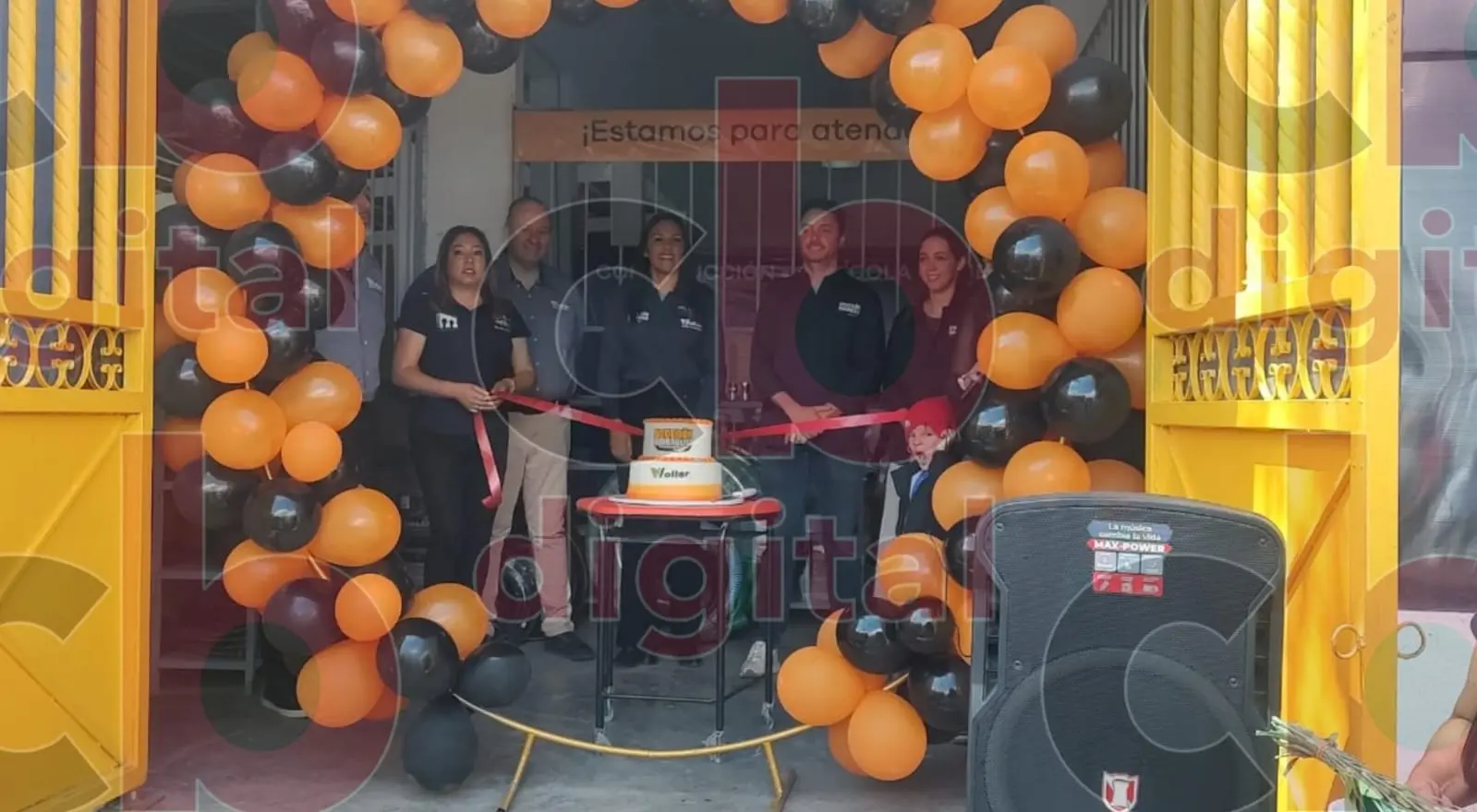 Con gran ánimo, realizan inauguración del “Bodegón Hidráulico” y “Voller Pinturas Premium”