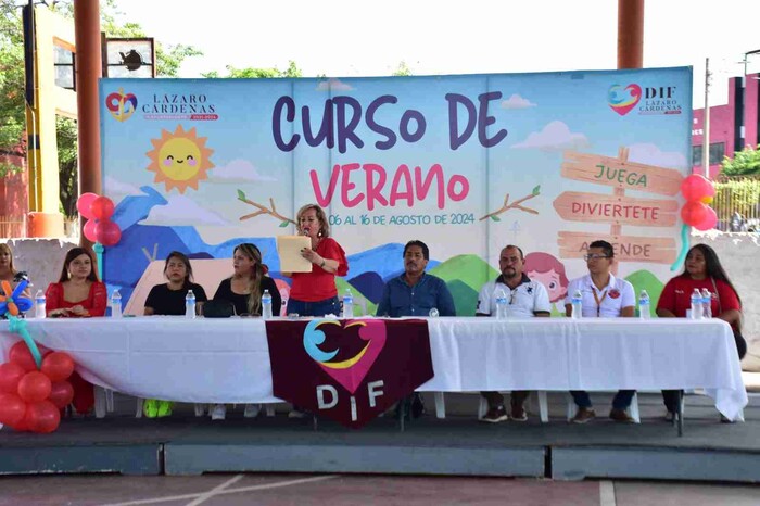 Con Gran Participación, Arranca Curso de Verano del DIF Municipal