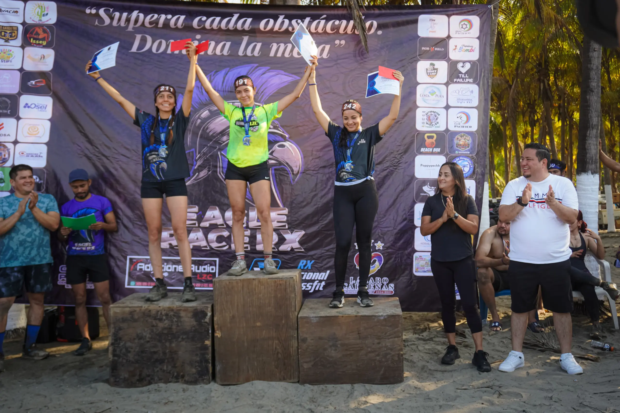 Con gran participación se realiza la 1ra Carrera de Obstáculos y Trail de 5K “Eagle Race RX”