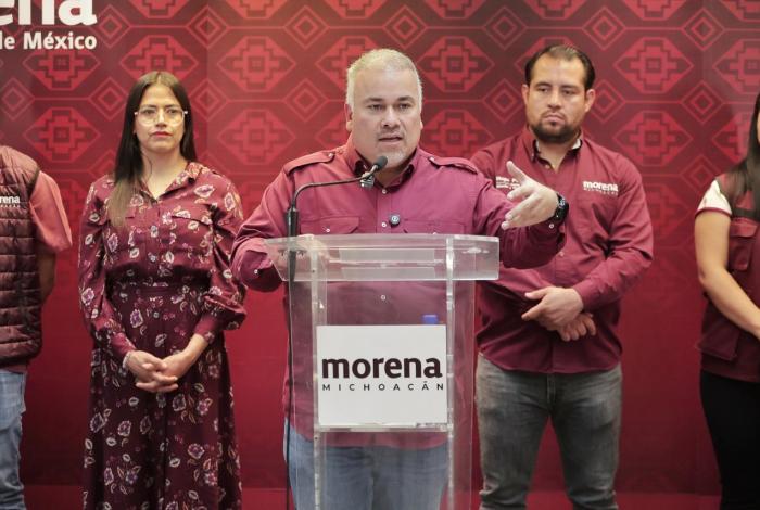 “Con México se coopera, no se amenaza”: Morena Michoacán, respalda a la Presidenta Claudia Sheinbaum ante nueva embestida de Trump
