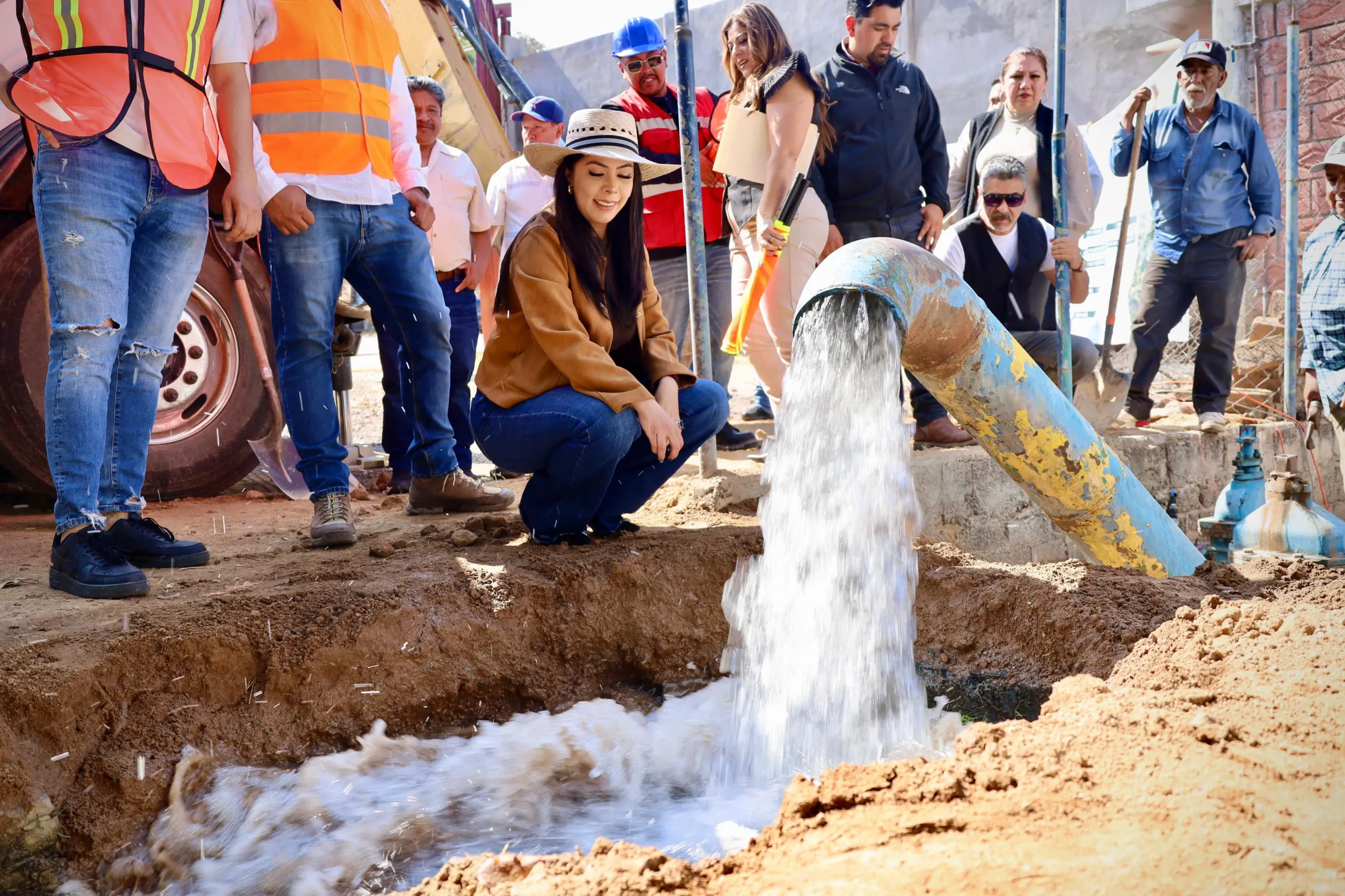 Con presupuesto 100% municipal, Queréndaro inicia obra hídrica que garantizará el abasto de agua al 80% de la población