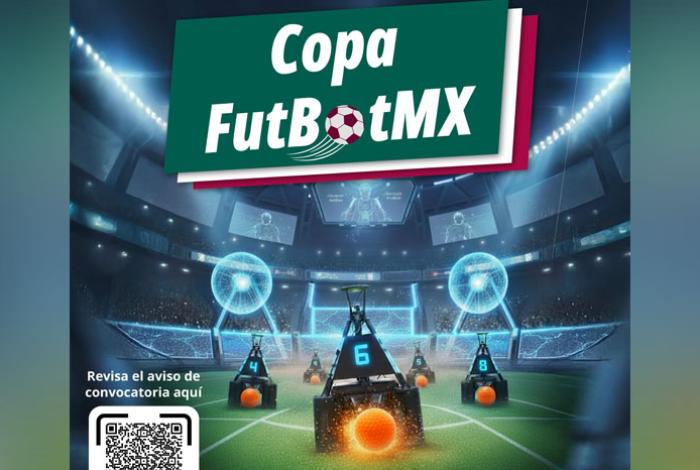 Con torneo de robótica FutBotMX, Secihti participa en la Copa Mundial FIFA 2026