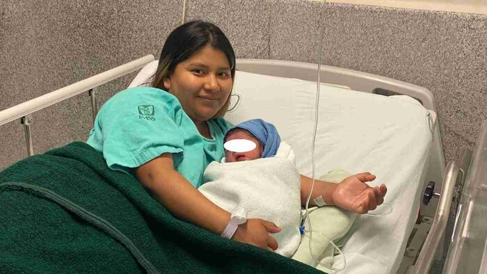 Con un peso de 2 kilos 850 gramos, nació el primer bebe del 2025 en Michoacán