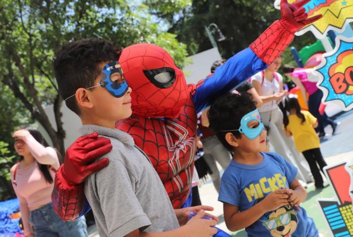 Con valores y alegría, niñas y niños celebraron ‘Héroes por la Paz’ en la Ludoteca del DIF Morelia