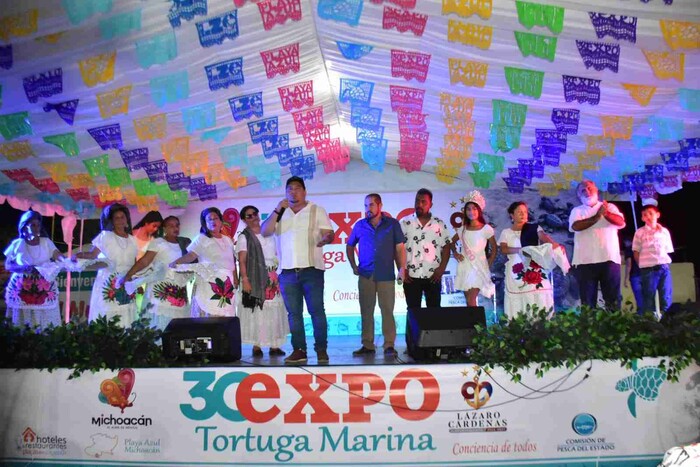 Concluye exitosamente la 30ª Expo Tortuga Marina en Playa Azul