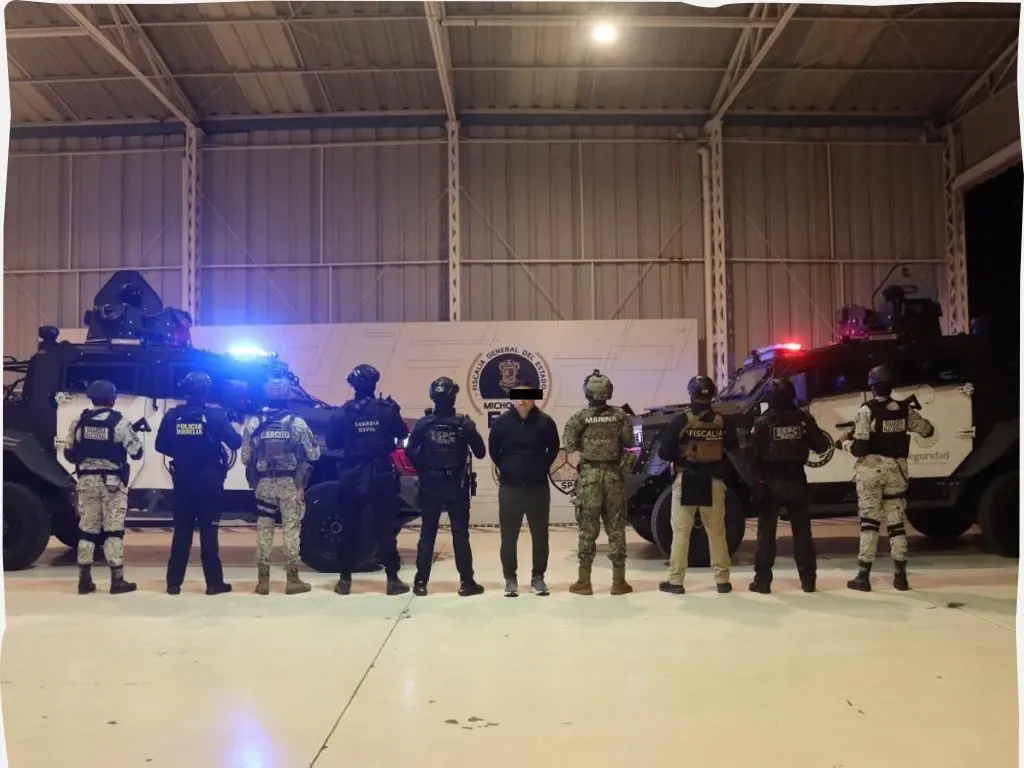 Confirma Harfuch detención de autor intelectual del homicidio de Carlos Manzo