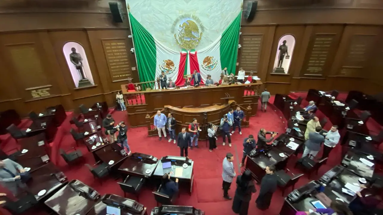 Congreso de Michoacán celebró 88 sesiones en 2025