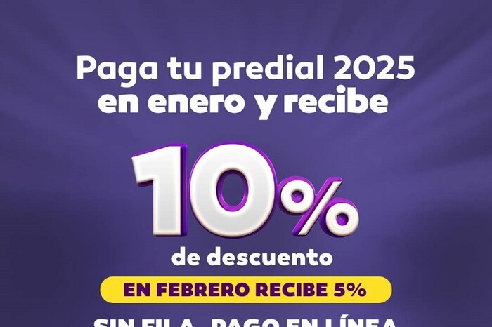 Continúa Gobierno de Morelia con el 10% de descuento en el pago del Predial