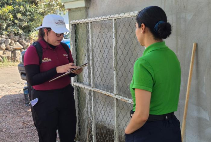 Continúan visitas casa por casa del Plan Michoacán: Roberto Pantoja