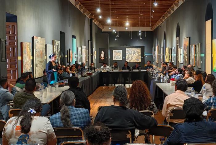 Continuará diálogo con el sector artístico para implementar el Plan Michoacán: Secum