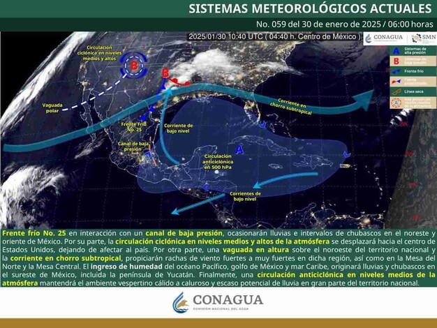 Continuarán cielos despejados en Michoacán