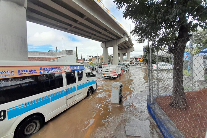 Continuarán lluvias y desfogue de presa de Cointzio; en Morelia hay 7 zonas vulnerables a daños