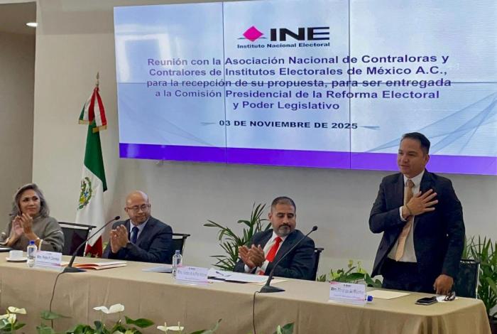 Contralor del IEM impulsa propuestas para fortalecer el Sistema Nacional Electoral