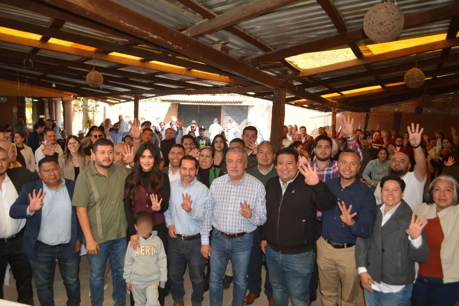 Convoca Morón a michoacanos a respaldar a Claudia Sheinbaum y festejar la transformación de México