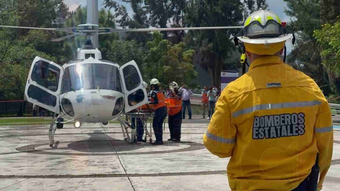 Coordinación estatal de PC y UMSNH realizaron simulacro de sismo en CU