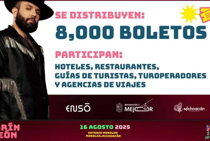 ¡Corre por tus boletos! Hoteles y restaurantes tienen entradas para Carín León