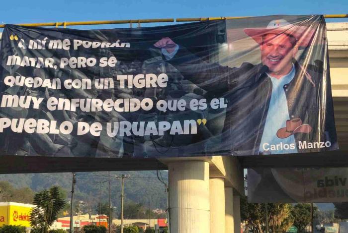 Crónica | Uruapan despierta bajo mensajes de duelo y resistencia