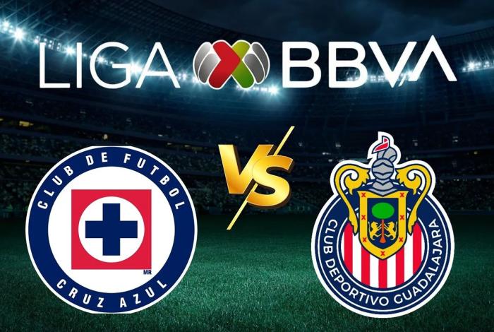 Cruz Azul vs Chivas: Horario y dónde ver el partido en vivo