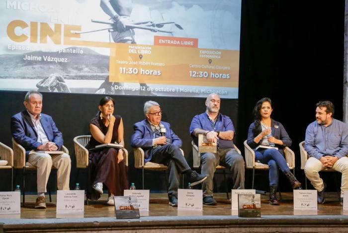 Cuarta República presenta el libro “Michoacán en el cine” en el FICM