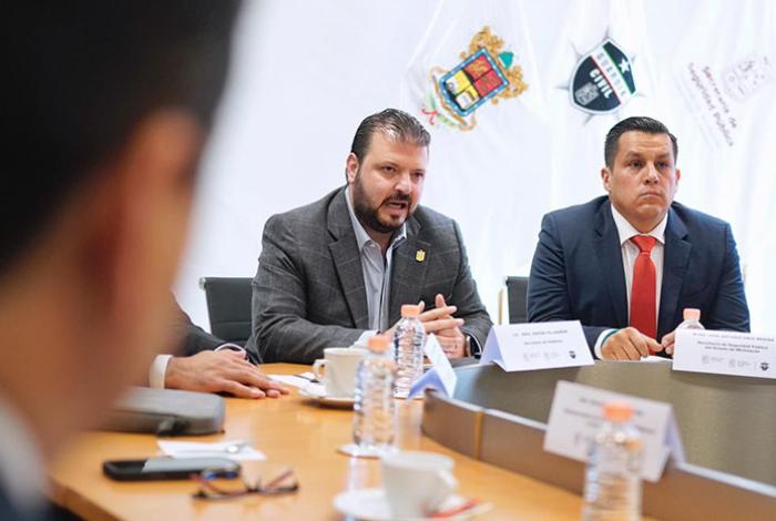 Da Raúl Zepeda posesión a José Antonio Cruz Medina como nuevo titular de la SSP