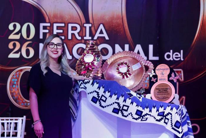 Dayana Pérez clausura una exitosa 60ª Feria Nacional del Cobre y el LXXXI Concurso del Cobre Martillado