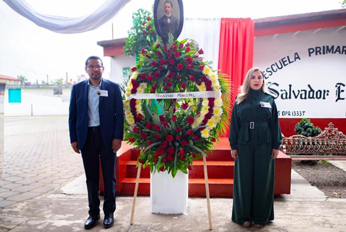 Dayana Pérez conmemora el 115 aniversario del movimiento maderista que dio identidad al municipio de Salvador Escalante