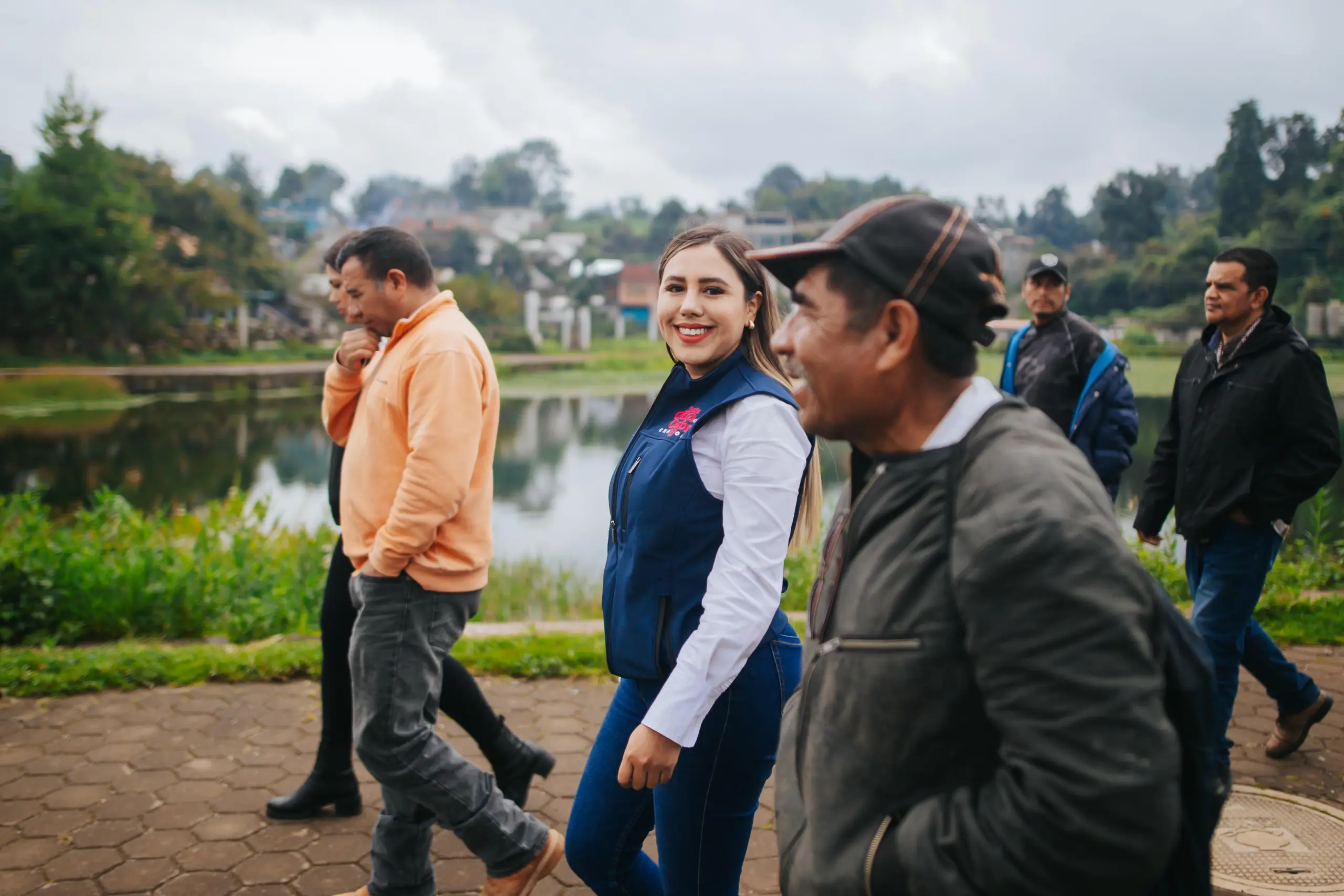 Dayana Pérez Mendoza impulsa gestión de agua potable para Opopeo