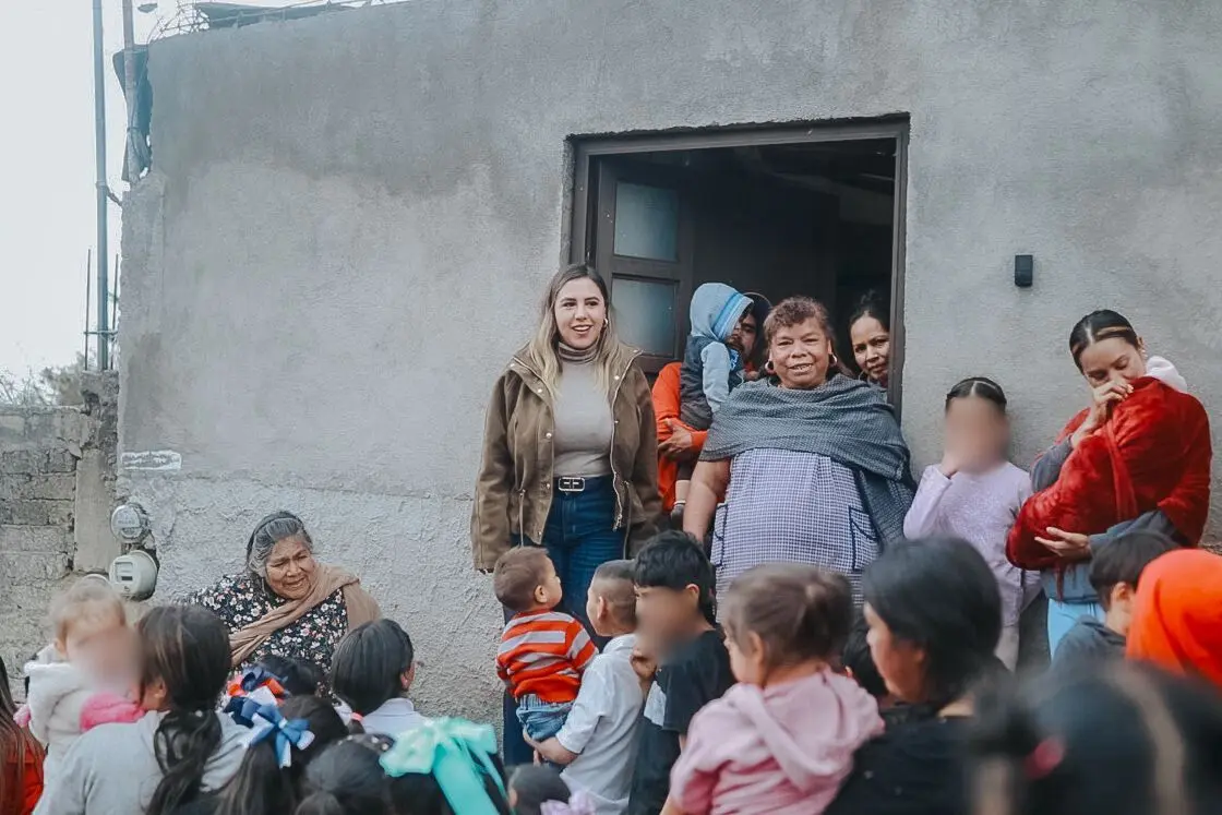 Dayana Pérez Mendoza refrenda su compromiso con la niñez durante visita a Opopeo