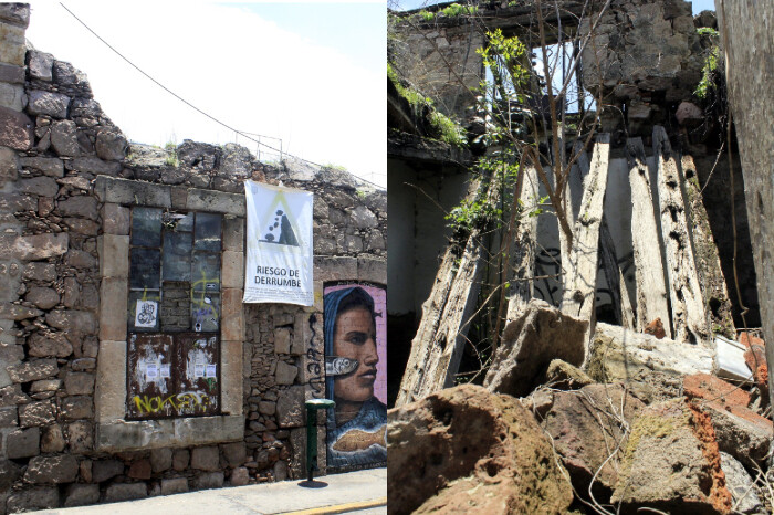 Decenas de edificios del Centro de Morelia colapsan; son de particulares que brillan por su ausencia