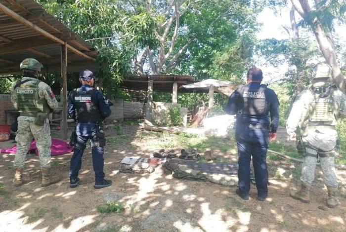 Defensa asegura ‘narcocampamento’ en Lázaro Cárdenas; no hay detenidos