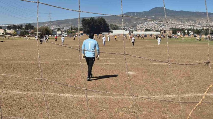 Deficiencia deportiva en las instalaciones de la Liga Municipal de Morelia