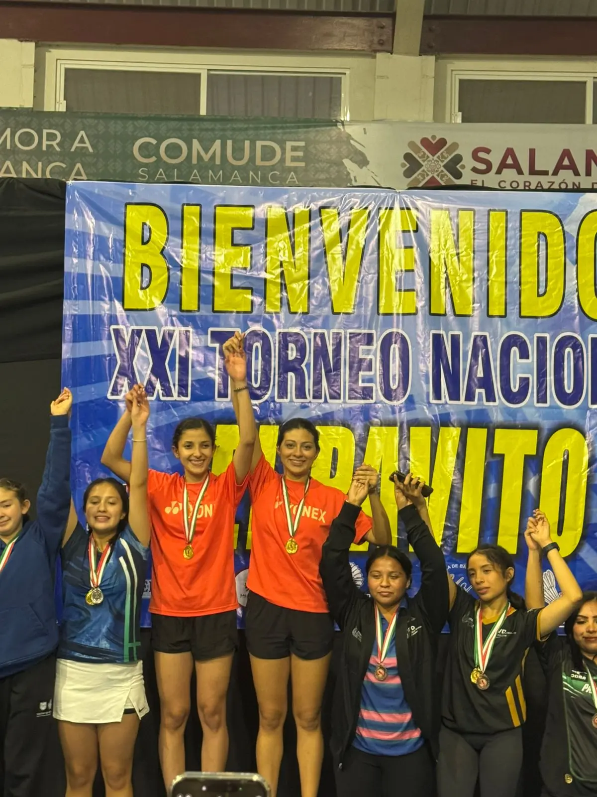Deportistas nicolaitas arrasaron con medallas en justa nacional de bádminton
