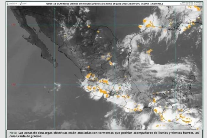 Depresión tropical Cinco-E mantiene lluvias en México