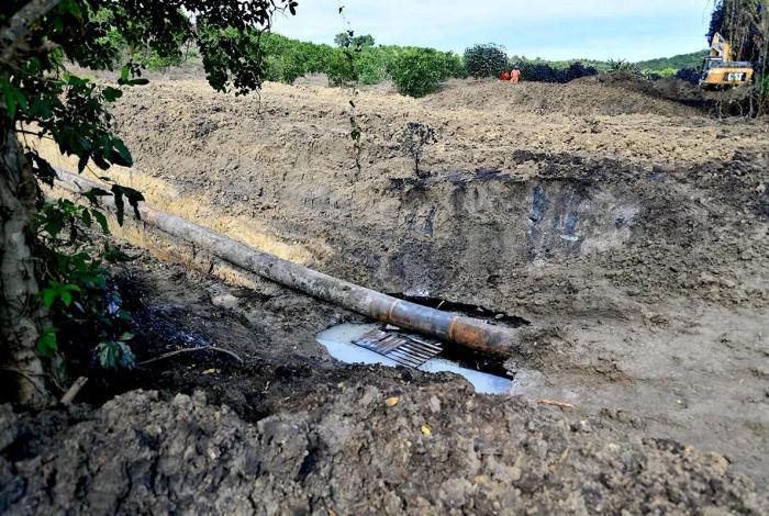 Derrame de petróleo en Veracruz: avances en reparación del oleoducto