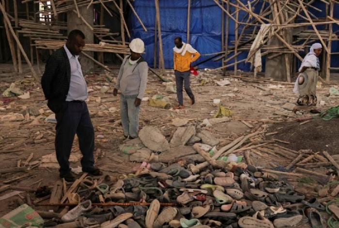 Derrumbe de una iglesia en Etiopía deja 36 muertos y más de 200 heridos