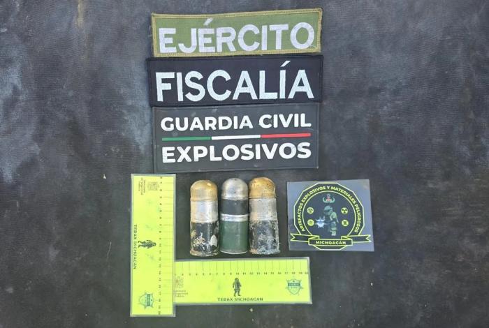 Desactivados, tres artefactos explosivos en Coahuayana: SSP